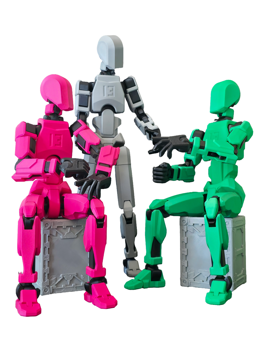 Dummy 13 – Figurine articulée ou kit à assembler | 4 formats