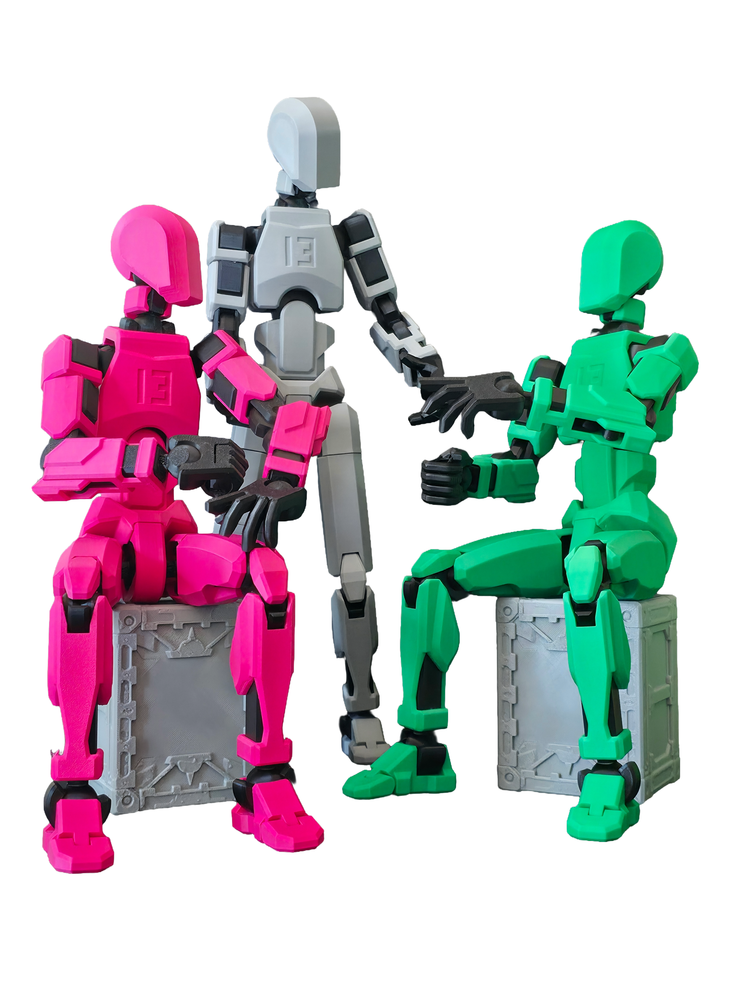 Dummy 13 – Figurine articulée ou kit à assembler | 4 formats