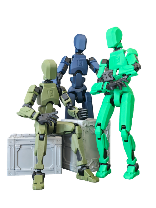 Dummy 13 – Figurine articulée ou kit à assembler | 4 formats