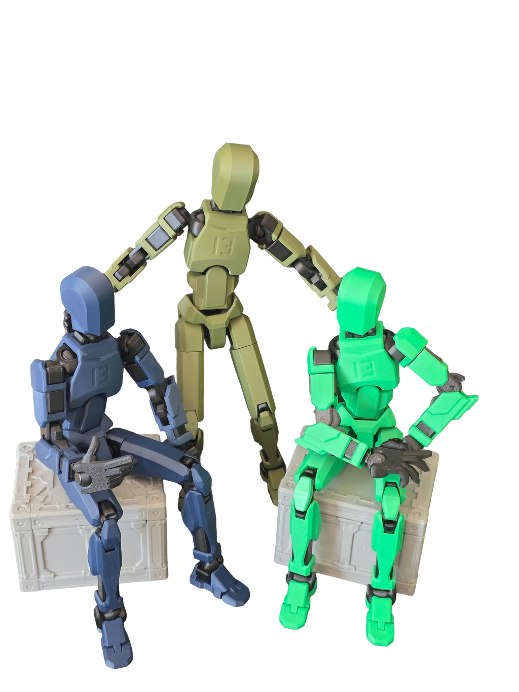 Dummy 13 – Figurine articulée ou kit à assembler | 4 formats