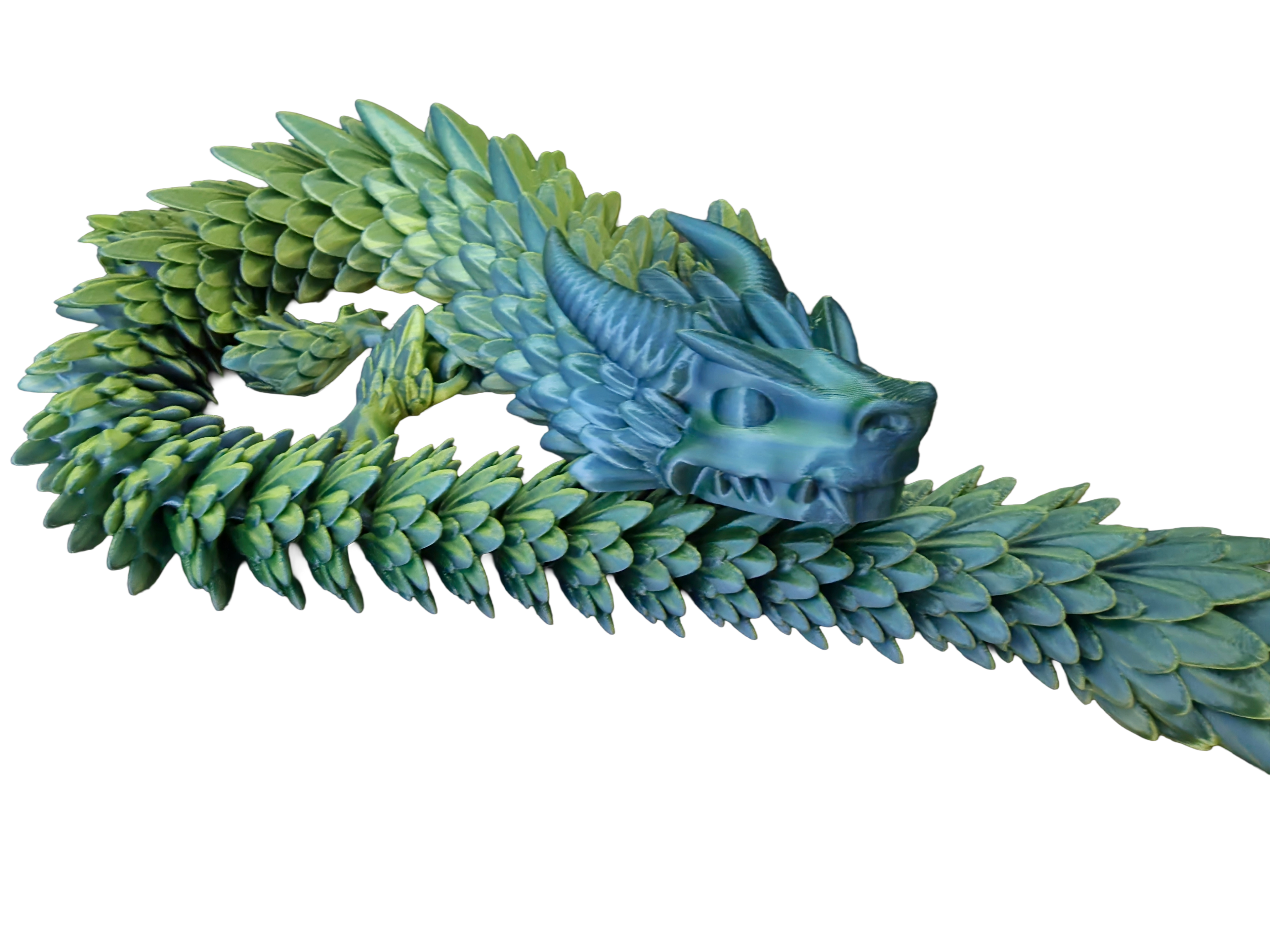 Dragon articulé imprimé en 3D | 4 tailles