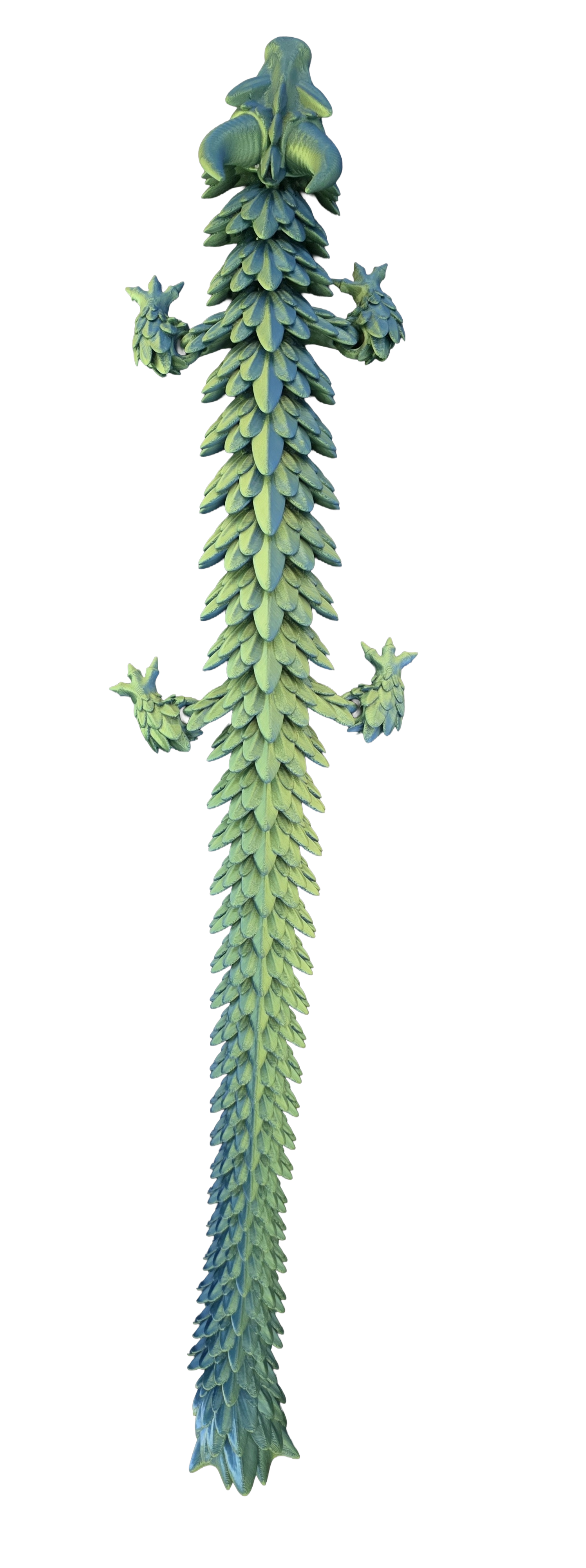 Dragon articulé imprimé en 3D | 4 tailles