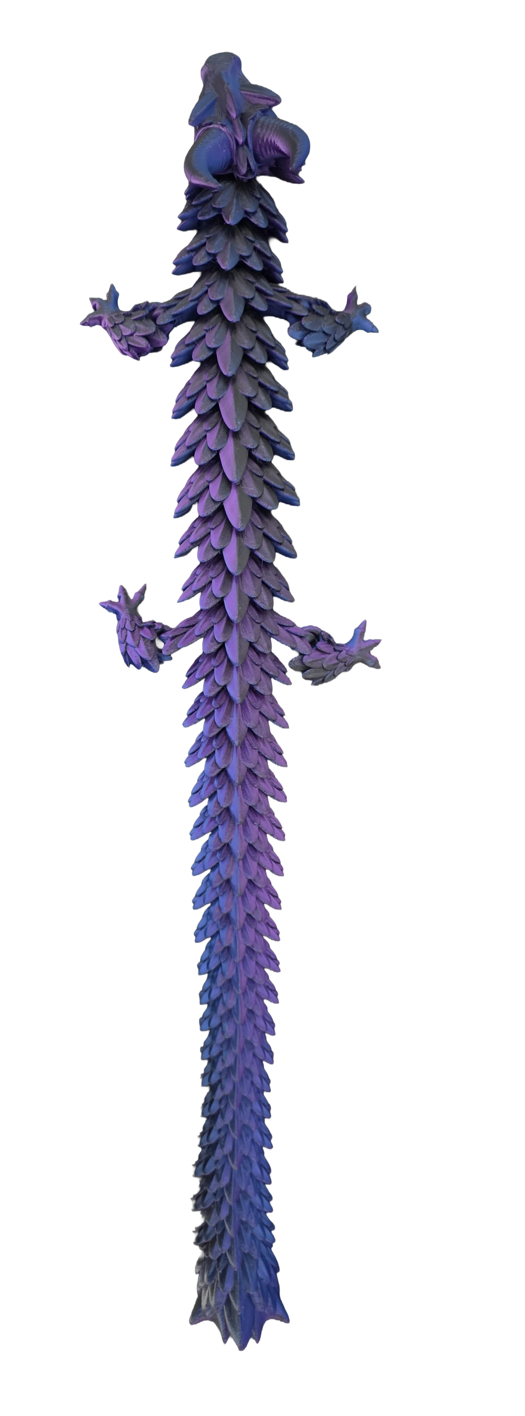 Dragon articulé imprimé en 3D | 4 tailles
