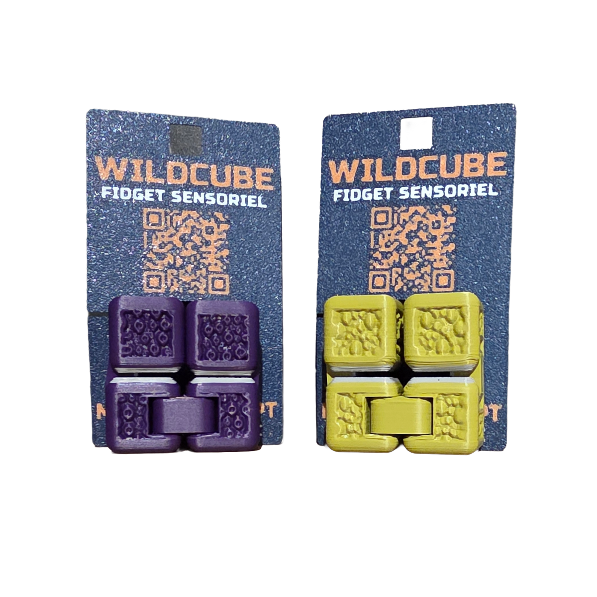 WildCube – Cube infini sensoriel texturé | 6 textures animales